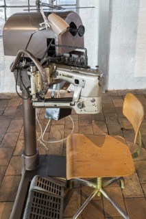 20th century Union Special electric industrial sewing machine