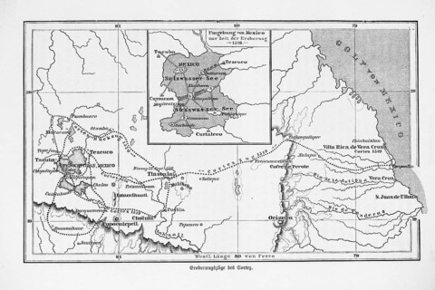 Conquest of Hernando or Fernando Cortez