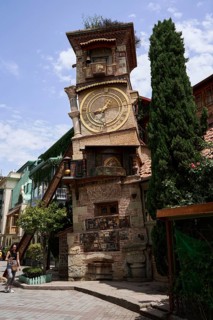 Clock Tower of the Gabriadze Puppet Theatre