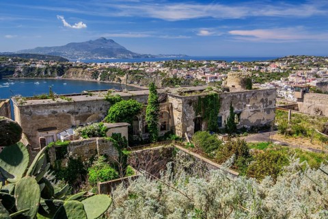 Island overview with view to the island of Ischia