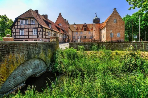 Bederkesa Castle in the mud spa