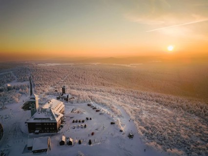 Winter on the Fichtelberg