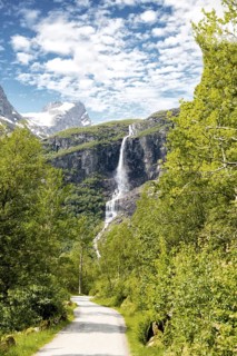 Waterfall in Olden