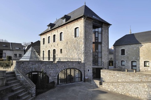 The former Carmelite monastery at Marche-en-Famenne