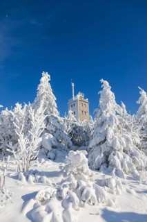 Winter on the Fichtelberg