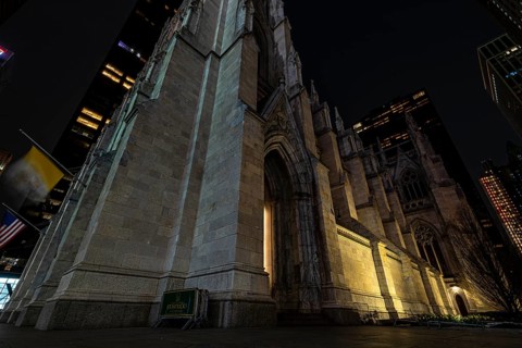Fifth Avenue at the St Patrick's Cathedral