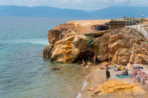 Thermal spring water