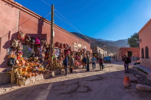 Market selling local products