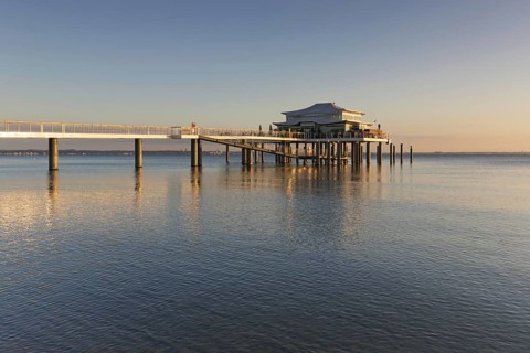 Seeschloesschen with restaurant Wolkenlos
