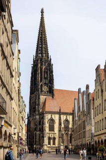 St Lamberti Catholic Church on Lambertikirchplatz