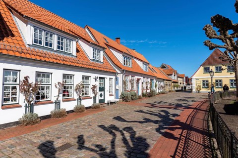 Historic fishing village Holm