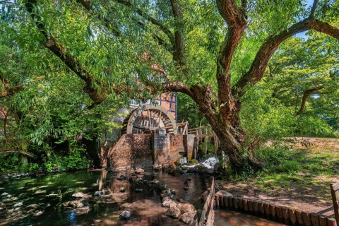 Historic water mill of Stuckenborstel
