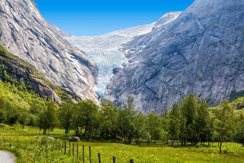 Briksdal Glacier