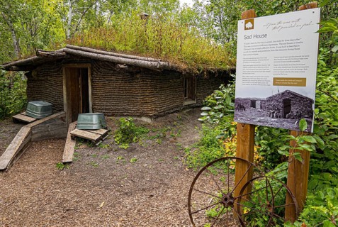 Earth House The Sod House at Fort Whyte Alive Environmental Centre and Recreation Area
