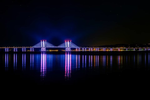 View on The Tappan Zee Bridge