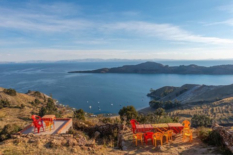 Terrace of a restaurant