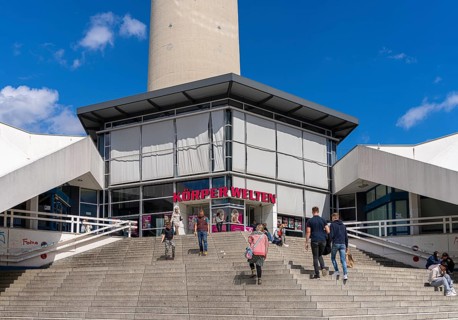 Entrance to the Body Worlds exhibition