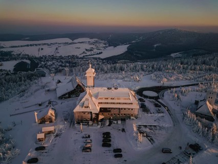 Winter on the Fichtelberg