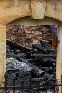 Church fire