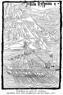 Discovery of the Island of St Domingo