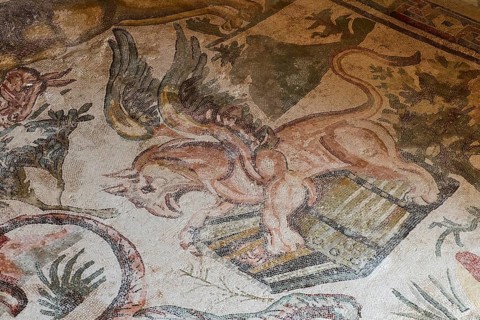 Winged mythical creature