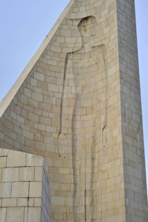 The Monument to the Departed at Natzweiler-Struthof