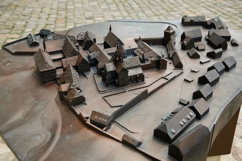 Model of Bebenhausen Monastery and Palace