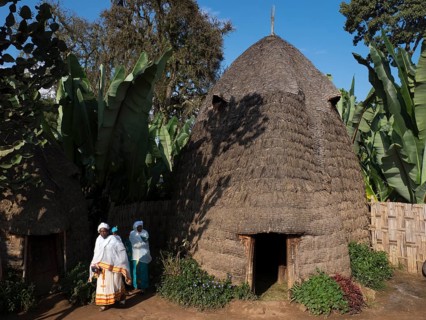 Dorze village hut