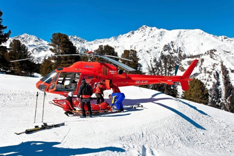 Rescue helicopter