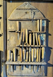 Oberammergau Museum with wood carvings and religious works of art