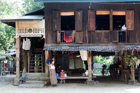 Wooden house