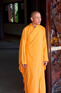 Monk at Truc Lam Pagoda