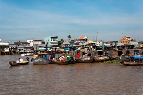 Floating market