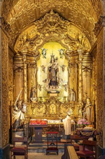 Side altar of the church Igreja do Carmo