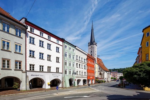 Marienplatz with pseudo-basilica Unser Lieben Frau also Church of Our Lady