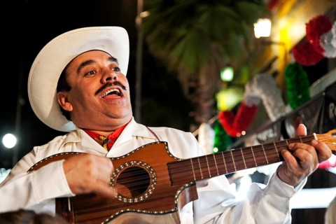 Mexican musician in Plaza Garibaldi