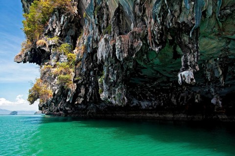 Rocks in Ao Phang Nga or Phang-Nga National Park
