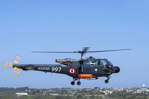 French Navy Alouette III