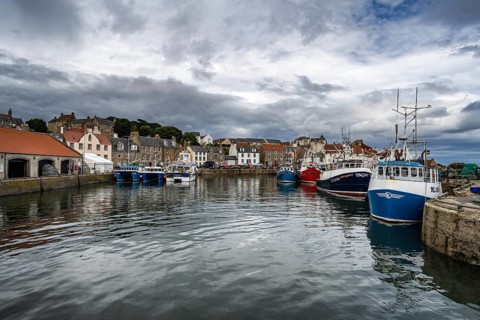 The fishing port of Pittenweem