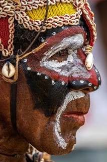 Dancers in war paint