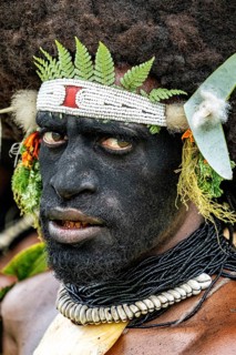 Dancers in war paint