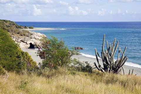 Caribbean Sea along the coast of southern Cuba near Santiago de Cuba