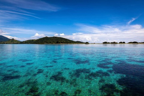 Turquoise water