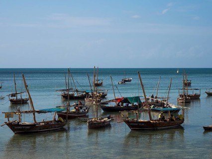 Many small boats