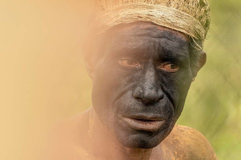 Dancers in war paint