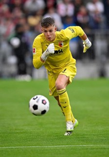 Goalkeeper Finn Dahmen FC Augsburg FCA