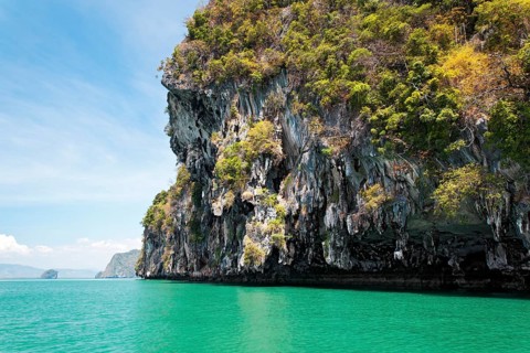 Rocks in Ao Phang Nga or Phang-Nga National Park