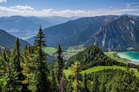 Landscape with Inn valley