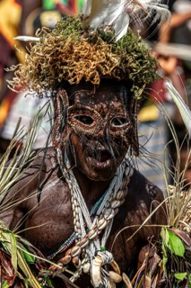 Dancers in war paint