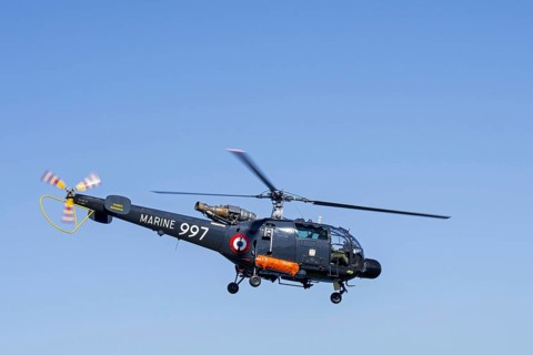 French Navy Alouette III